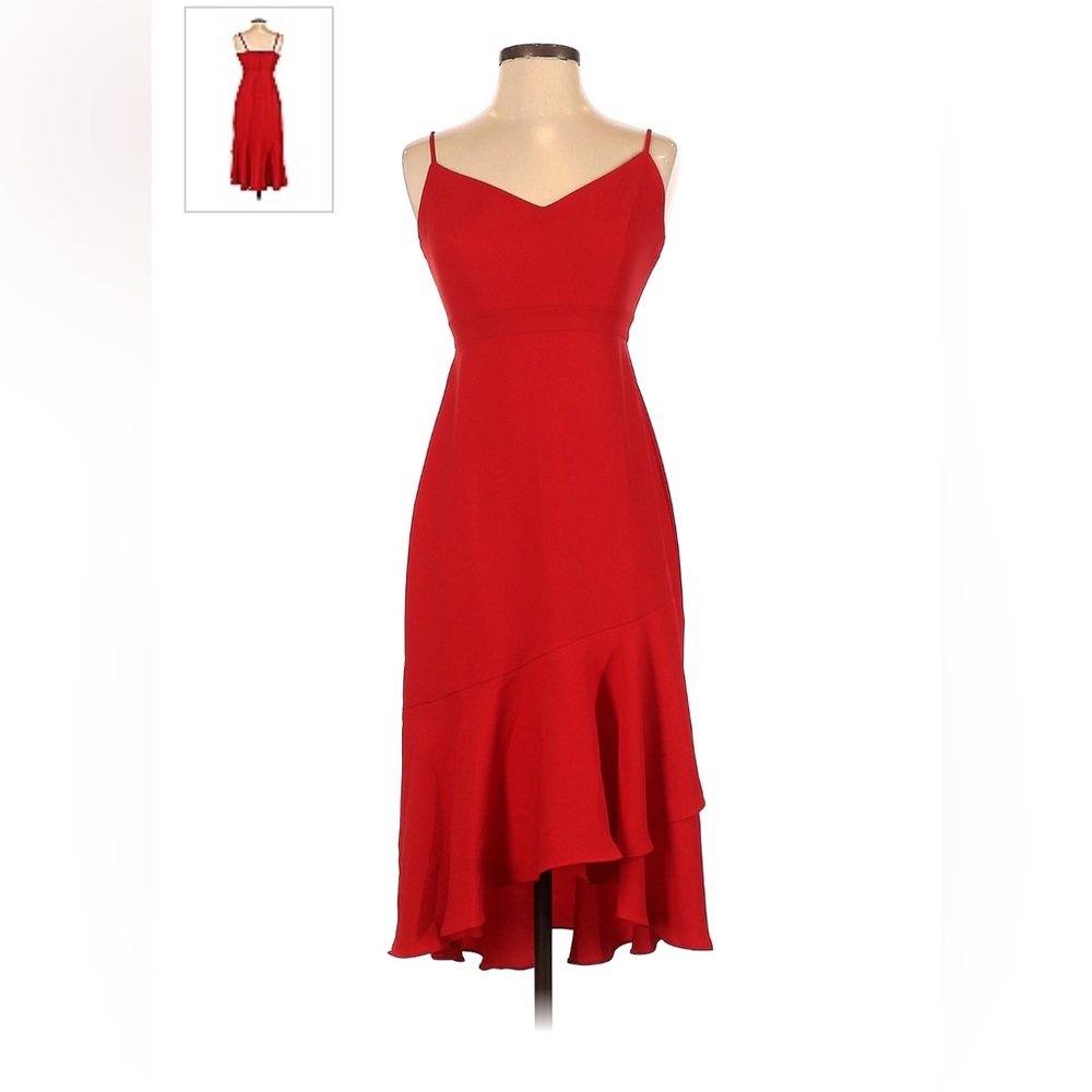Banana Republic Red Dress 00